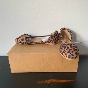 ASOS Linton leopard print ballet flat